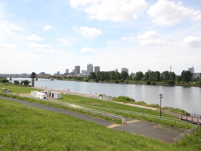 公園　岩淵河川敷（公園）まで154m