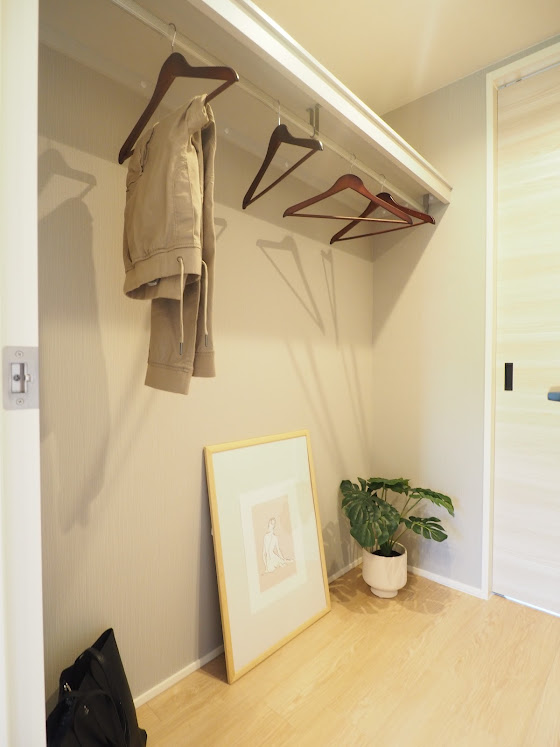収納　同施工・別部屋写真