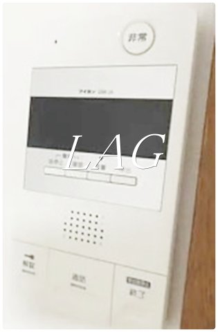 セキュリティ　モニター付インターホンです。
