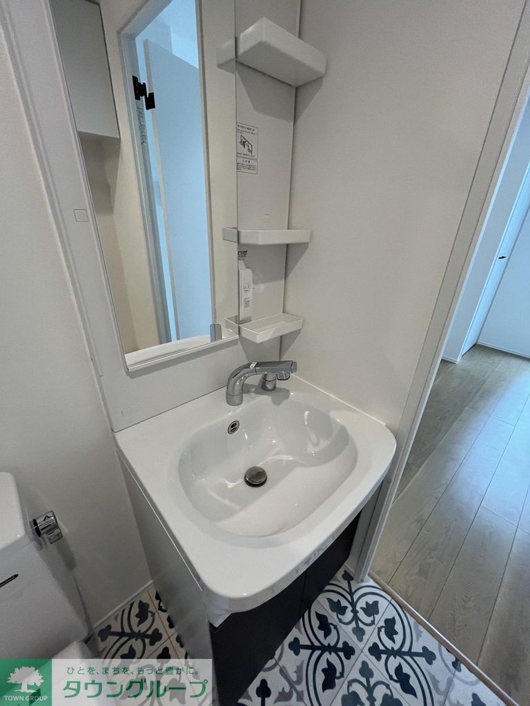洗面設備　※同タイプのお部屋の写真になります