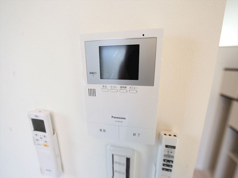 セキュリティ　ＴＶモニター付インターホン　同仕様写真
