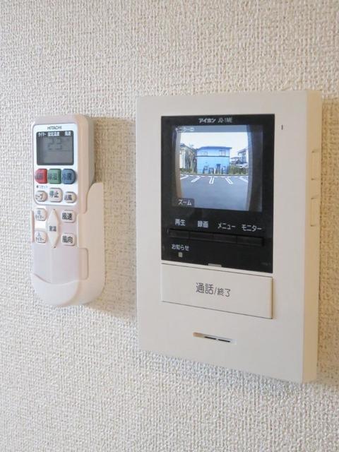 セキュリティ　モニター付きインターホン