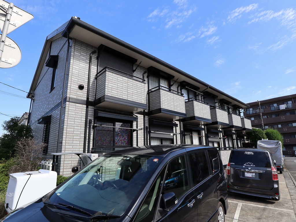 建物外観　ラ・セジュール　全室南西向き　ＮＴＴインターネット接続可