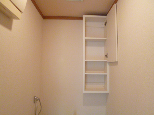 収納　トイレに収納スペース有ります♪