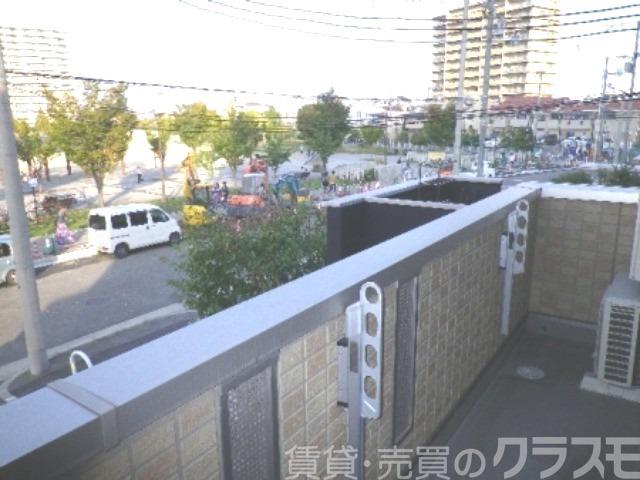 バルコニー　日当たり良好♪