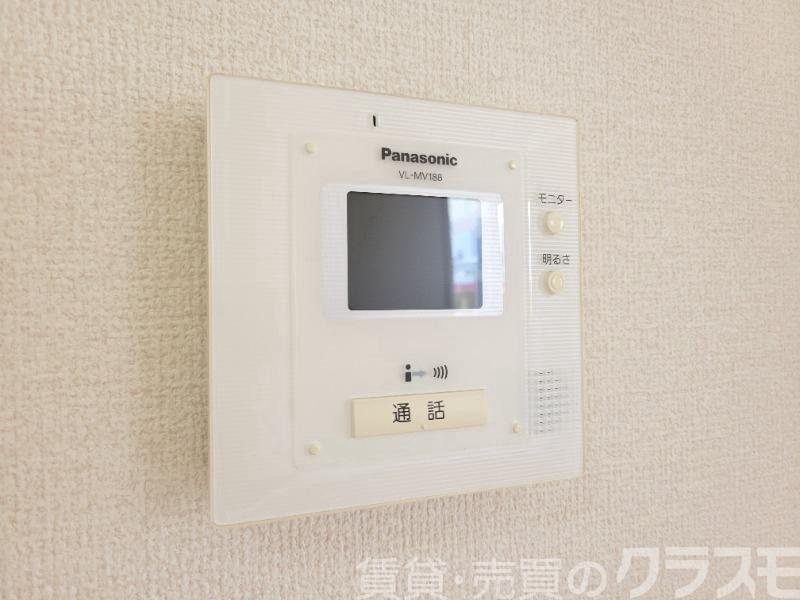セキュリティ　訪問チェックができるモニターホン♪