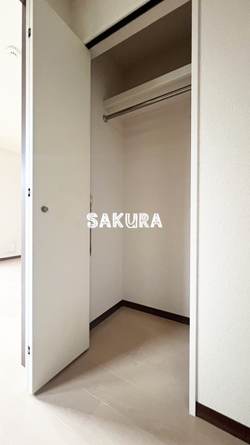 収納　お荷物の多い方でも安心のクローゼット付き♪
