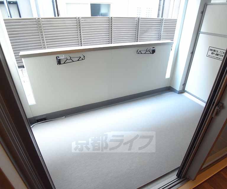バルコニー　１階テラス部分です。広々してますね。