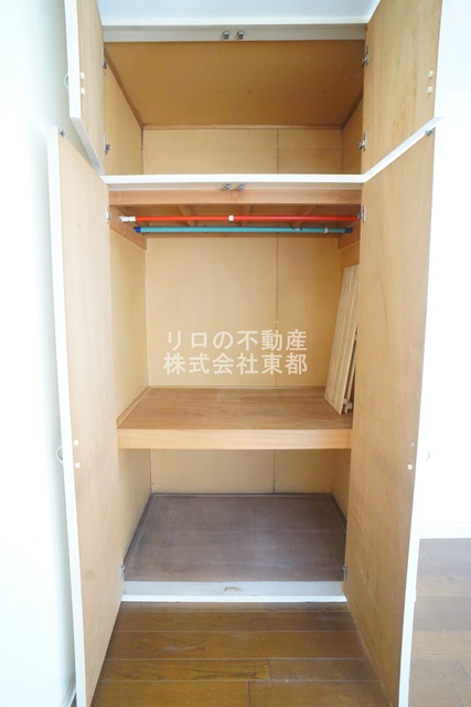 収納　奥行のある収納付です！増えがちな荷物をスッキリ収納できます！