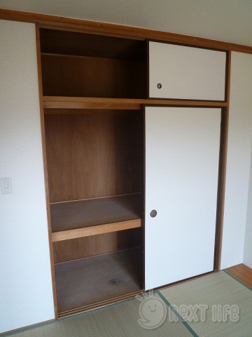 収納　ヴェルドミールの押入れ
