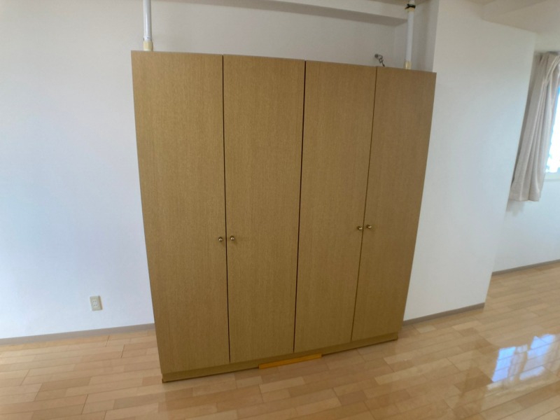 収納　収納です。部屋がすっきり片付きますよ～！