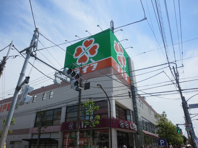 スーパー　ライフ 深川猿江店（スーパー）まで495m