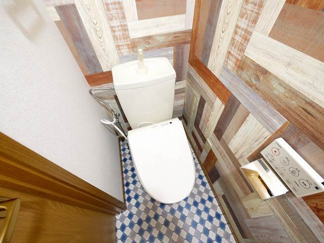トイレ　ゆったりとした空間のトイレです