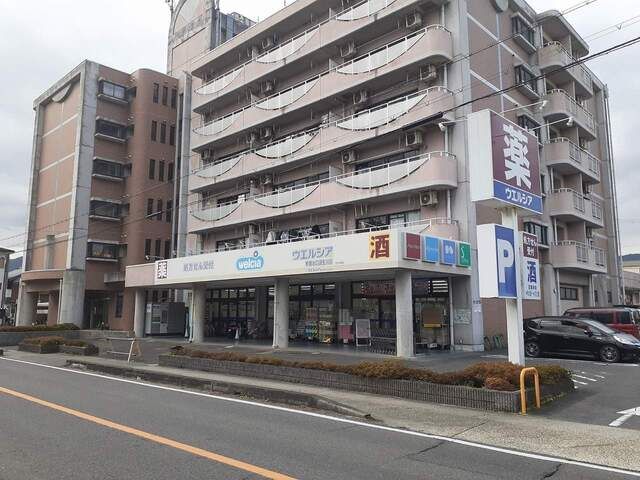 ドラックストア　ウェルシア甲賀水口貴生川店（ドラッグストア）まで300m