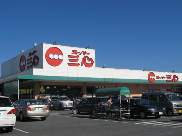 スーパー　スーパー三心（スーパー）まで750m