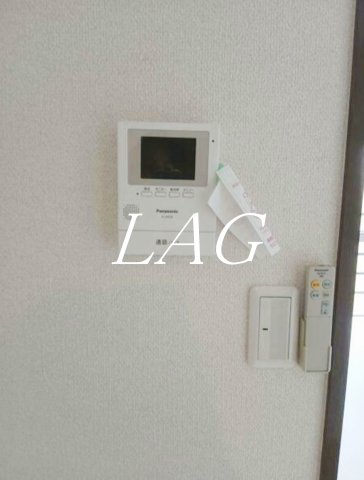 セキュリティ　モニター付きインターフォンです。