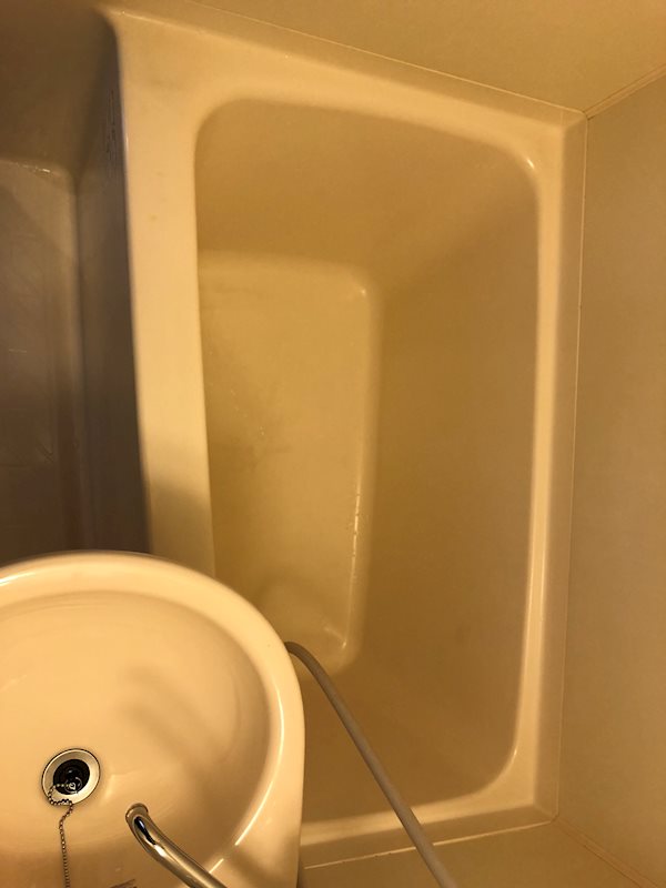 洗面設備　寒い冬はお湯を張ってゆっくり浸かりましょう。