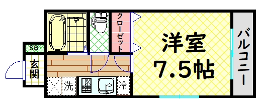 HIYORI-2の間取り写真