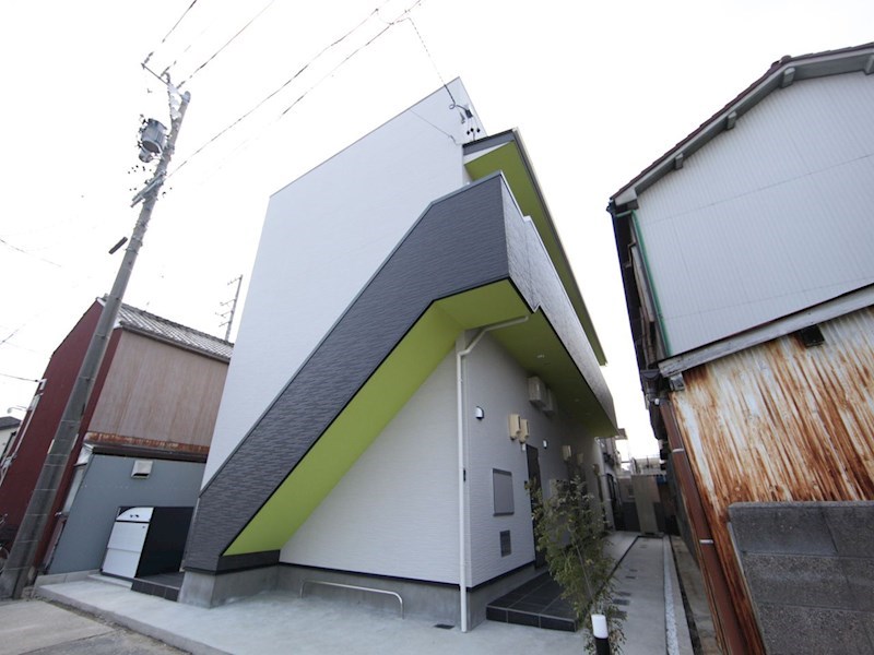 建物外観　外観　デザイナーズ　光インターネット無料