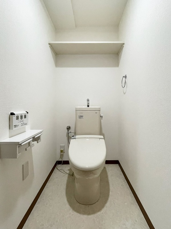 トイレ　ゆったりとした空間のトイレです