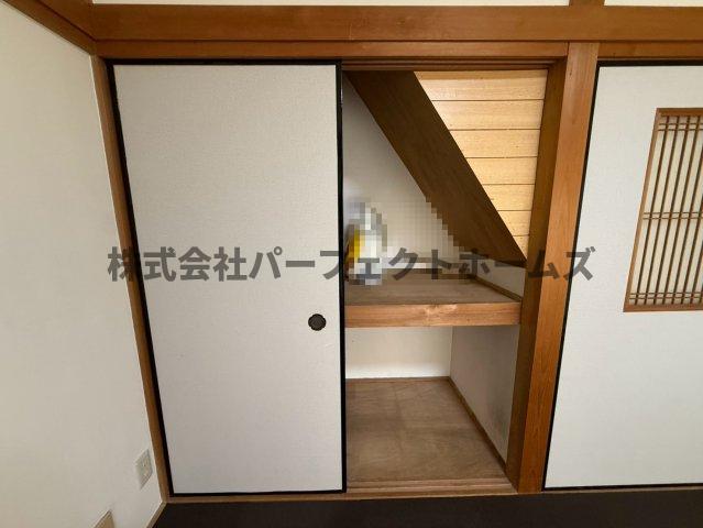 収納　収納のためのスペースです