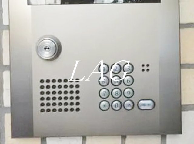 セキュリティ　オートロックです。