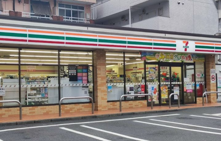 コンビニ　セブンイレブン立川通り店（コンビニ）まで606m