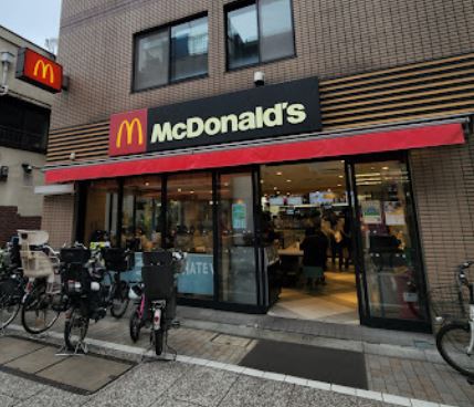 飲食店　マクドナルド戸越銀座店（飲食店）まで361m