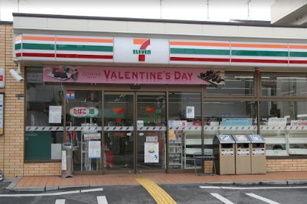 コンビニ　セブンイレブン JR徳庵駅西店（コンビニ）まで492m