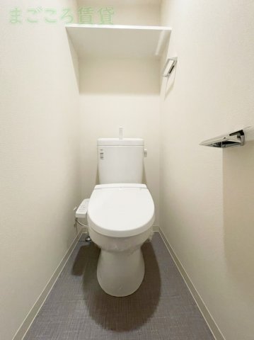 プレサンス谷町九丁目駅前のトイレ写真