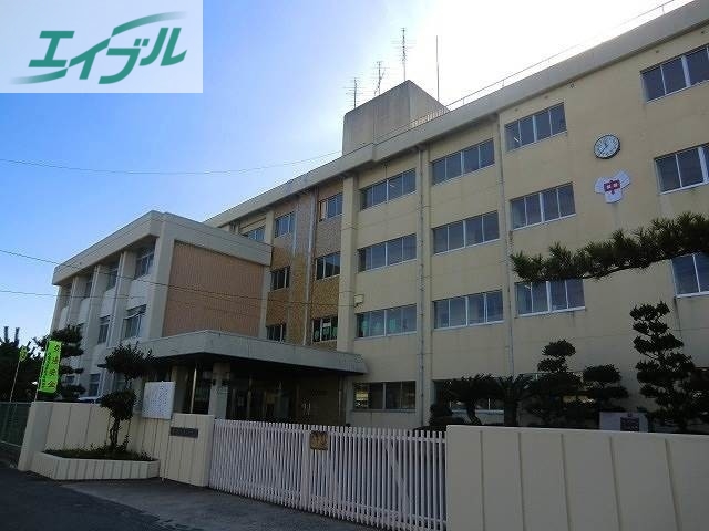 中学校　岡山市立桑田中学校（中学校）まで433m
