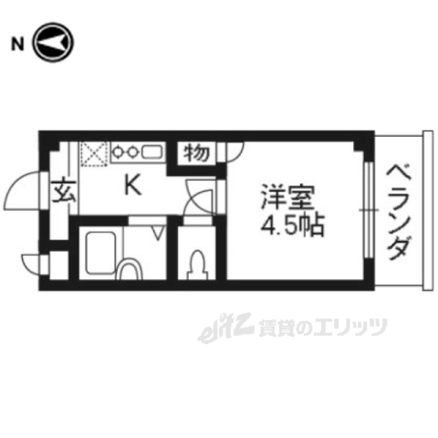 ファーストくずはFK21の間取り写真