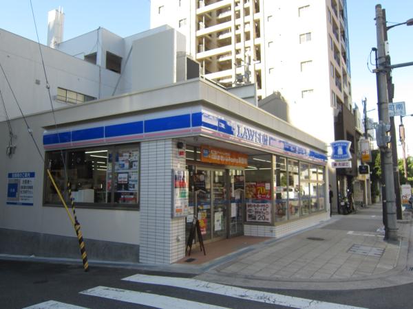 コンビニ　ローソン上町店（コンビニ）まで258m