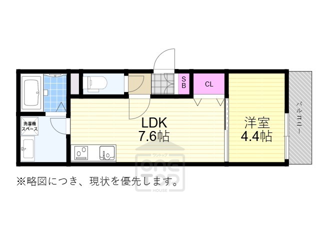 阪急千里線 豊津駅 徒歩7分 3階建 築1年の間取り写真