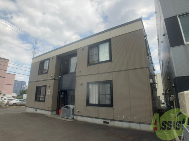 建物外観　札幌市北区麻生町「シャーメゾン麻生」