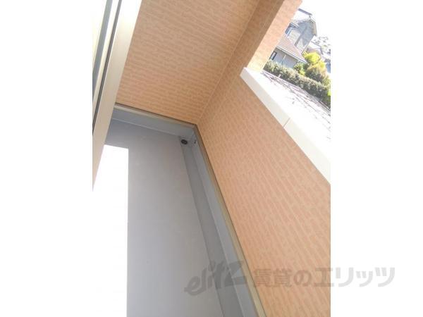 バルコニー　画像は反転タイプの部屋のものとなります。