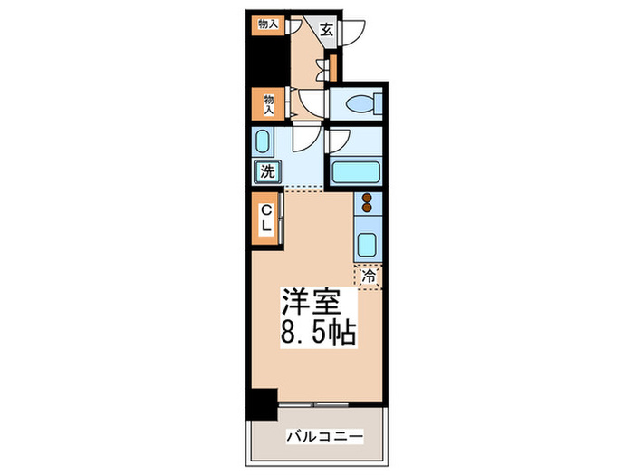ルモ-デセンタ-北の間取り写真