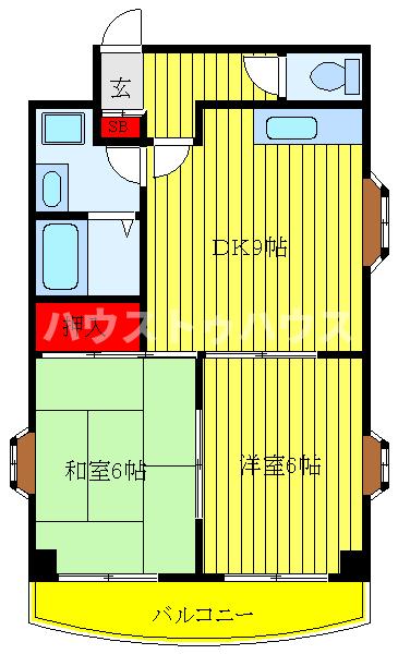 サイガセントラの間取り写真