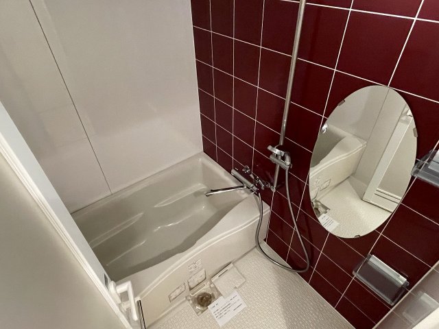 バス・シャワールーム　コンパクトで使いやすいお風呂です