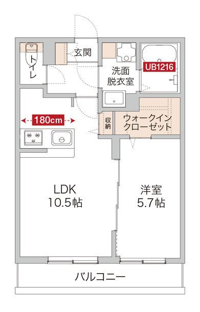 ALBERATAの間取り写真