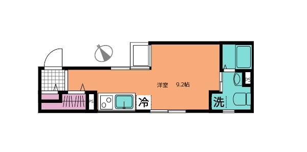 UMEX鶴見の間取り写真