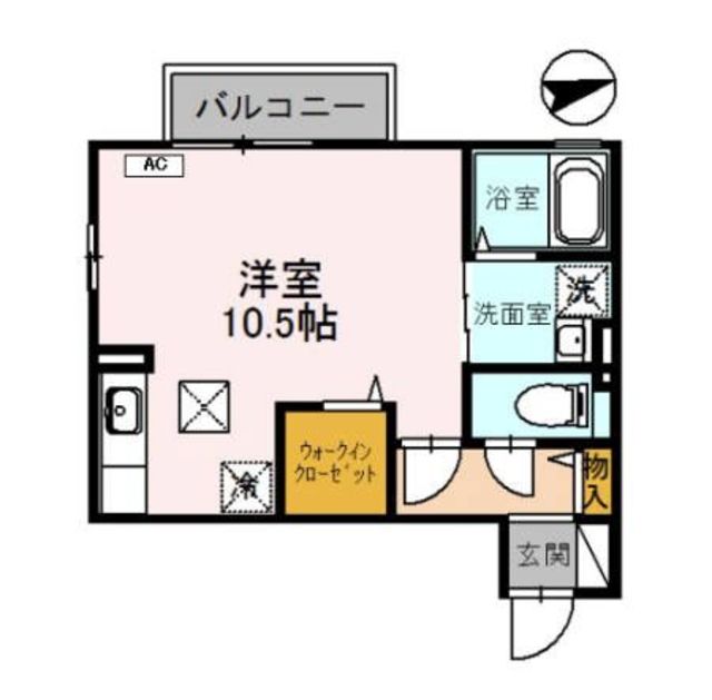 阪急箕面線 牧落駅 徒歩5分 2階建 築20年の間取り写真