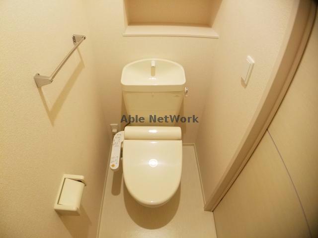 リバーサイド 駅東のトイレ写真
