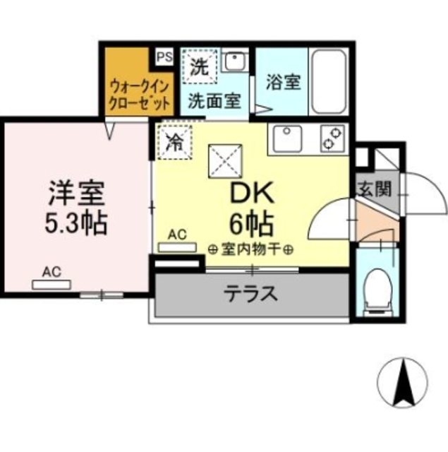 アヴァンス東日暮里の間取り写真