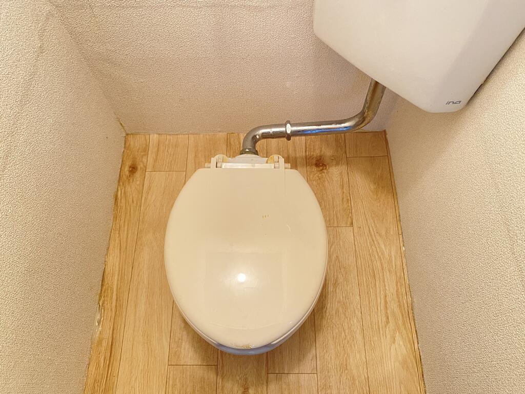 久宝寺コーポラスB棟のトイレ写真