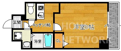レーベンなぎの宮の間取り写真