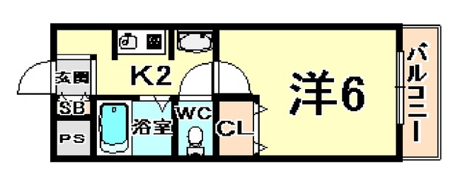 ステラハウス2の間取り写真