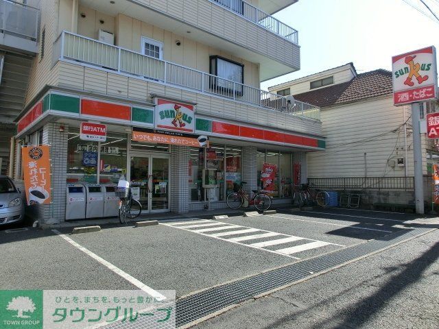 コンビニ　サンクス松戸ゆりの木通り店（コンビニ）まで498m