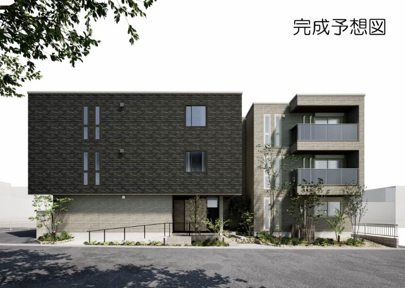 建物外観　完成予想図です