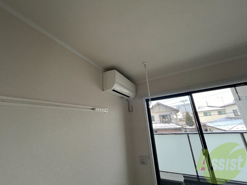 その他設備　エアコンが設置済みです。入居後すぐに使用できます
